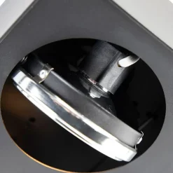 Design spot zwart vierkant 4-lichts - Kaya