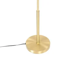 Design tafellamp goud incl. LED met touch dimmer - Notia