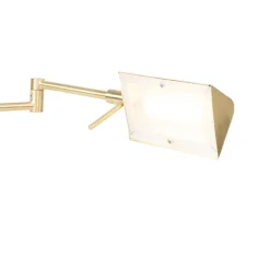 Design tafellamp goud incl. LED met touch dimmer - Notia