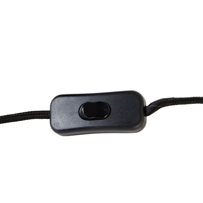 Design tafellamp goud met zwart 20 cm - Sarella