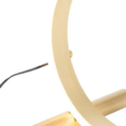 Design tafellamp messing incl. LED 3-staps dimbaar - Navara