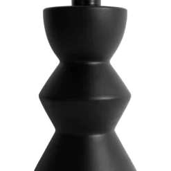 Design tafellamp zwart 16 cm velours kap groen met goud 35 cm - Alisia