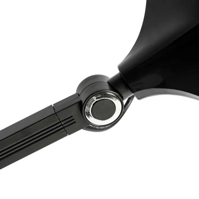 Design tafellamp zwart incl. LED met touch en inductielader - Don