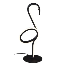 Design tafellamp zwart incl. LED - Ingo