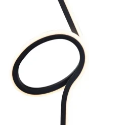 Design tafellamp zwart incl. LED - Ingo