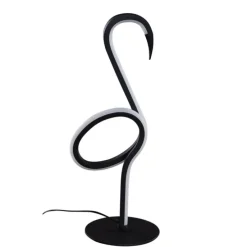 Design tafellamp zwart incl. LED - Ingo