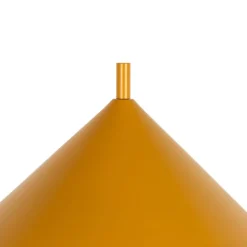 Design vloerlamp geel driehoek - Triangolo