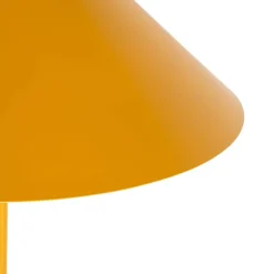 Design vloerlamp geel driehoek - Triangolo