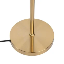 Design vloerlamp goud 3-lichts verstelbaar - Mesh