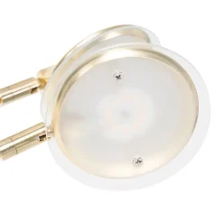 Design vloerlamp messing incl. LED 5-lichts - Sixties Trento