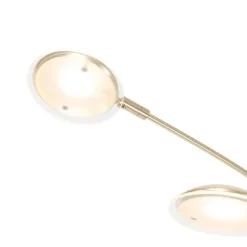 Design vloerlamp messing incl. LED 5-lichts - Sixties Trento