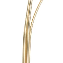 Design vloerlamp messing incl. LED 5-lichts - Sixties Trento