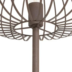 Design vloerlamp roestbruin draad - Johanna