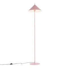 Design vloerlamp roze driehoek - Triangolo