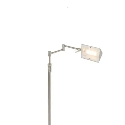 Design vloerlamp staal incl. LED met touch dimmer - Notia