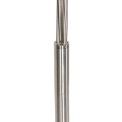 Design vloerlamp staal met opaal glas 5-lichts - Sixties Marmo