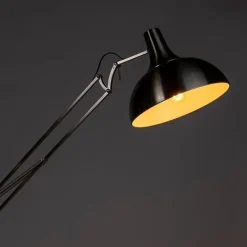 Design vloerlamp staal verstelbaar - Hobby