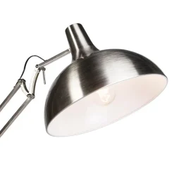 Design vloerlamp staal verstelbaar - Hobby