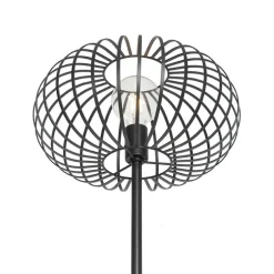 Design vloerlamp zwart draad - Johanna