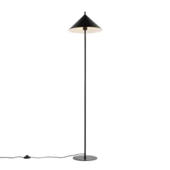 Design vloerlamp zwart driehoek - Triangolo