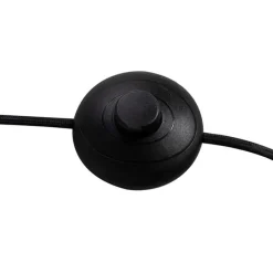 Design vloerlamp zwart 5-lichts - Sixties Marmo