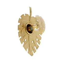 Design wandlamp antiek goud - Carballo