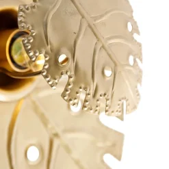 Design wandlamp antiek goud - Carballo