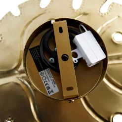 Design wandlamp antiek goud - Carballo