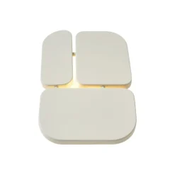 Design wandlamp beige 3-lichts - Planes