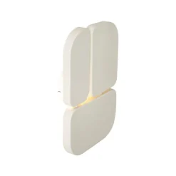Design wandlamp beige 3-lichts - Planes