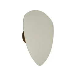 Design wandlamp beige organisch 32cm 2-lichts - Pulley