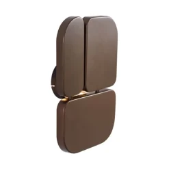 Design wandlamp brons 3-lichts - Planes