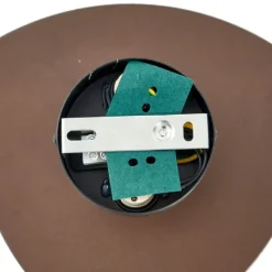 Design wandlamp brons organisch 20 cm 2-lichts - Pulley