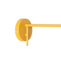 Design wandlamp geel verstelbaar - Triangolo