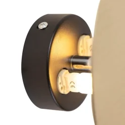 Design wandlamp goud kantelbaar - Pulley