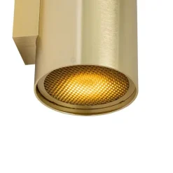Design wandlamp goud rond 2-lichts - Sab Honey