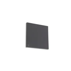 Design wandlamp grijs aluminium 15 cm incl. LED 9W - Skyf