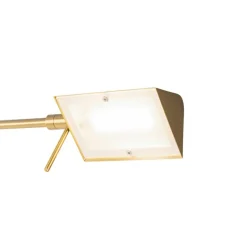 Design wandlamp messing incl. LED dimbaar - Notia