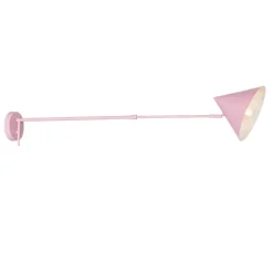 Design wandlamp roze verstelbaar - Triangolo
