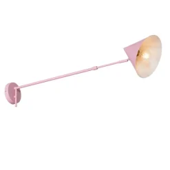 Design wandlamp roze verstelbaar - Triangolo