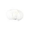 Design wandlamp wit 39 cm - Johanna