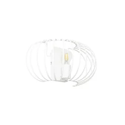 Design wandlamp wit 39 cm - Johanna