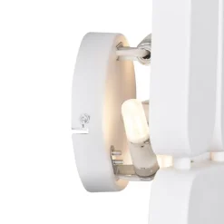 Design wandlamp wit 3-lichts - Planes