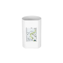 Design wandlamp wit rond GU10 50mm- Sabbir