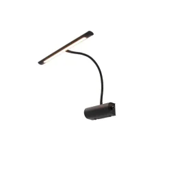 Design wandlamp zwart 32 cm incl. LED met dimmer - Tableau