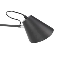 Design wandlamp zwart 2-lichts verstelbaar - Lune