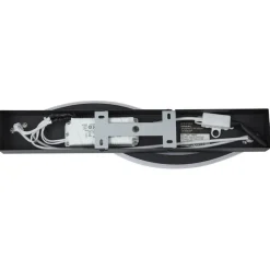 Design wandlamp zwart 3-staps dimbaar 2-lichts - Bummy