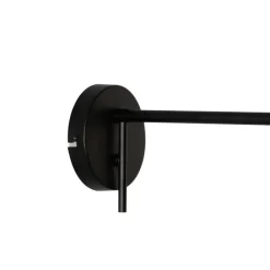 Design wandlamp zwart verstelbaar - Triangolo