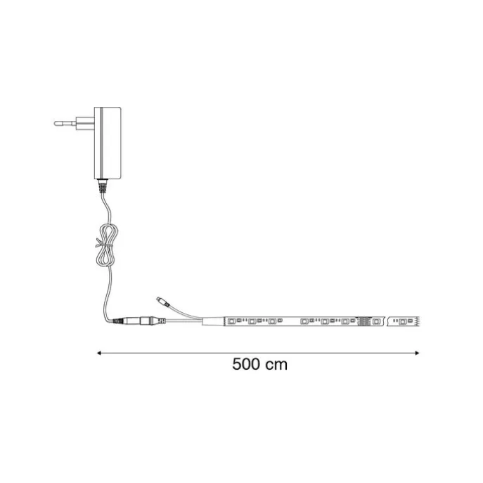 Dimbare LED strip RGB 5 meter 15W IP44