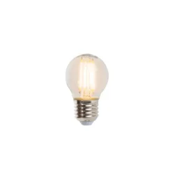 E27 dimbare LED filament P45 kogellamp 5W 470 lm 2700K